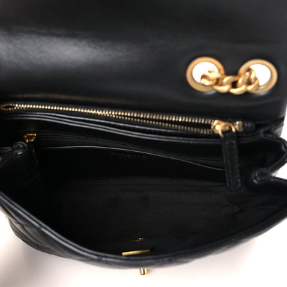 Chanel Lambskin Quilted Small Pillow Crush Flap Black 5 of 10