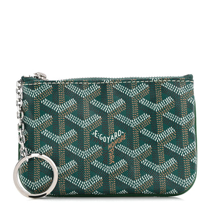 Goyard Goyardine Nano Senat Key Pouch Green 1 of 9
