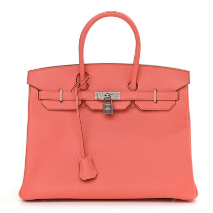 Hermes Epsom Birkin 35 Flamingo 1 of 10