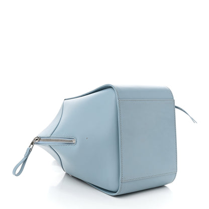 Loewe Satin Calfskin Compact Hammock Shoulder Bag Dusty Blue 4 of 9