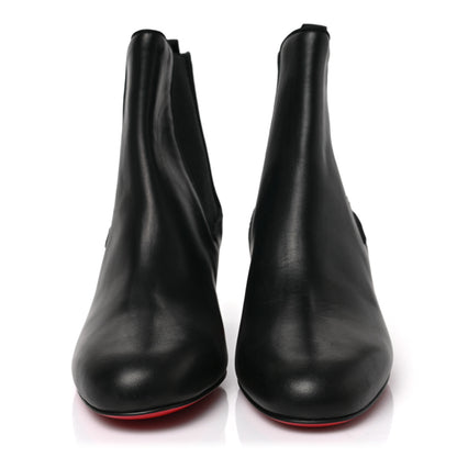 Christian Louboutin Calfskin Turelastic 55 Ankle Boots 36.5 Black 2 of 6