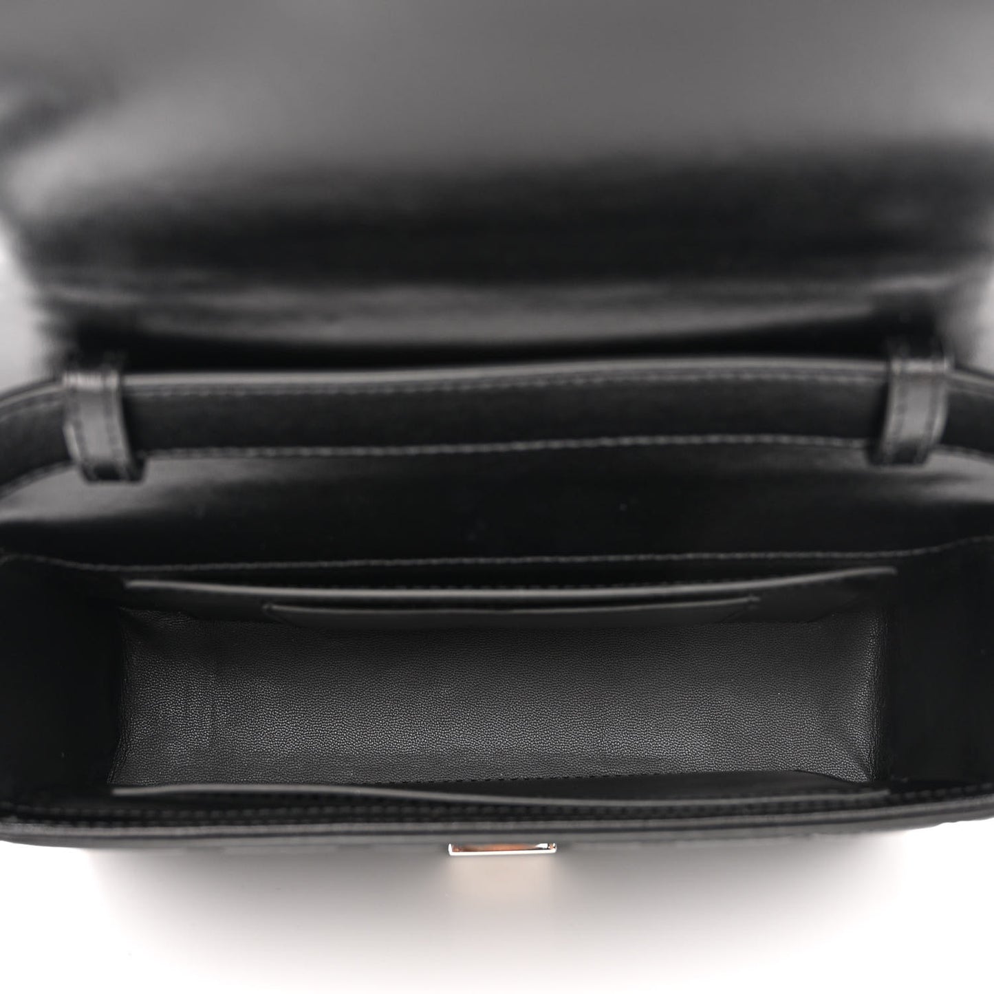 Calfskin 4G Embossed Medium Shoulder Bag Black