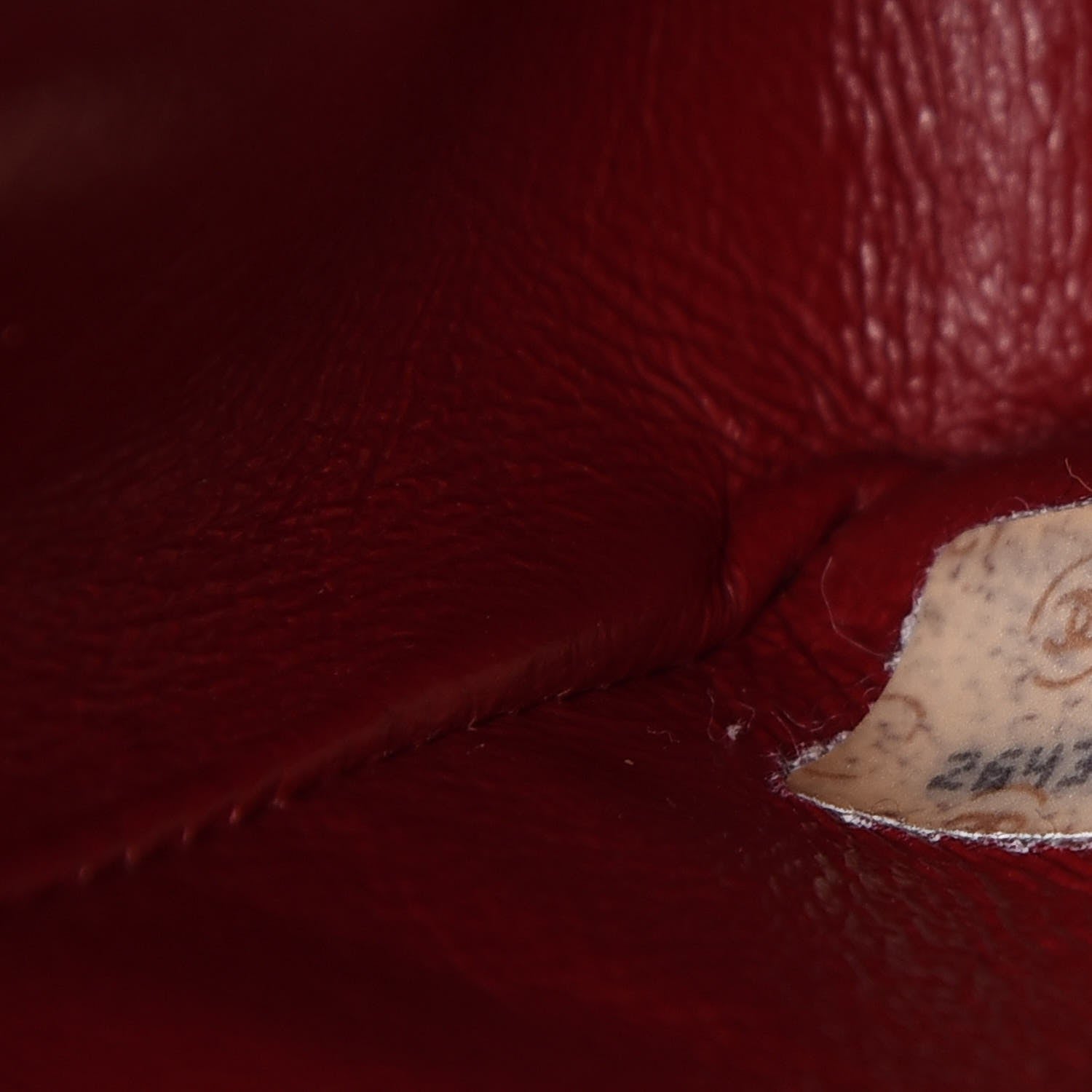 Chanel Lambskin Quilted Medium Double Flap Red 9 of 15
