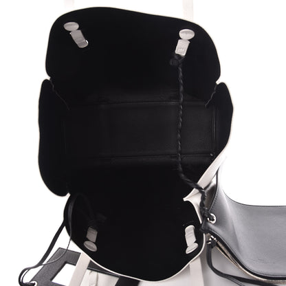 Balenciaga Smooth Calfskin Double Sided Small Everyday Tote Optic White Black 6 of 18