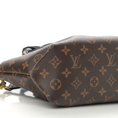 Louis Vuitton Monogram Flower Zipped Tote PM Black 10 of 13