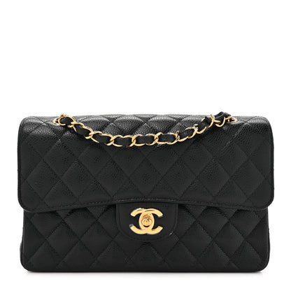 Chanel Caviar Quilted Small Double Flap Black 1 of 11