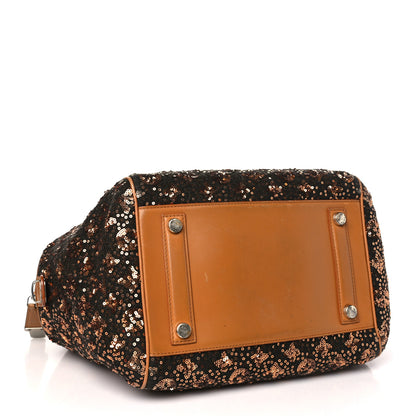 Louis Vuitton Sequin Monogram Sunshine Express North South Gold 4 of 13