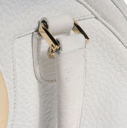 Gucci Leather Web Blondie Bowler White 5 of 13