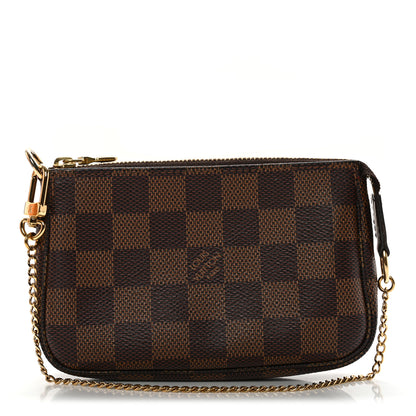 Louis Vuitton Damier Ebene Mini Pochette Accessories 1 of 13