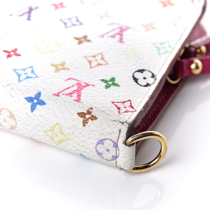 Louis Vuitton Monogram Multicolor Insolite Wallet White Figue 12 of 13