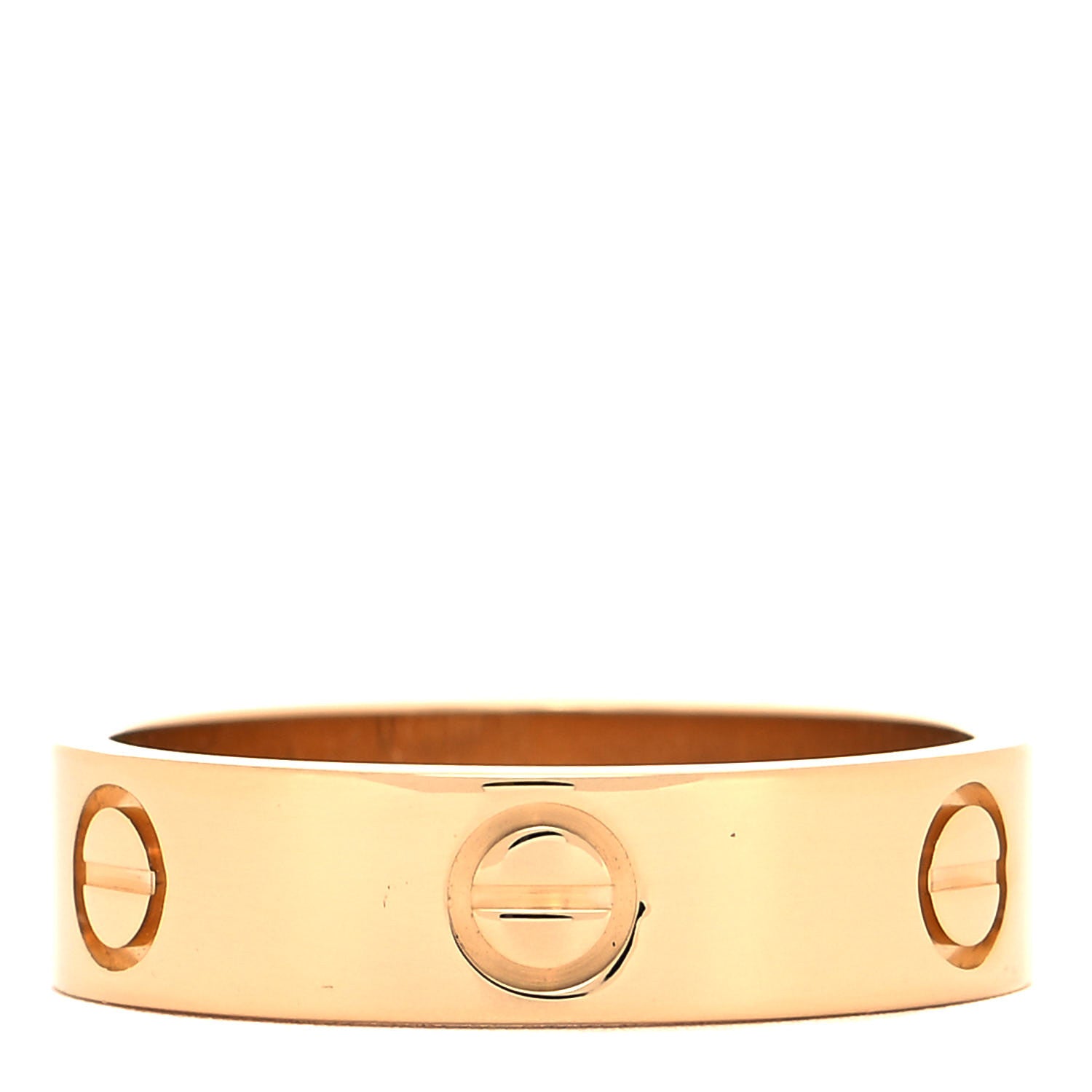 Cartier 18K Yellow Gold 5.5mm LOVE Ring 58 8.5 3 of 5