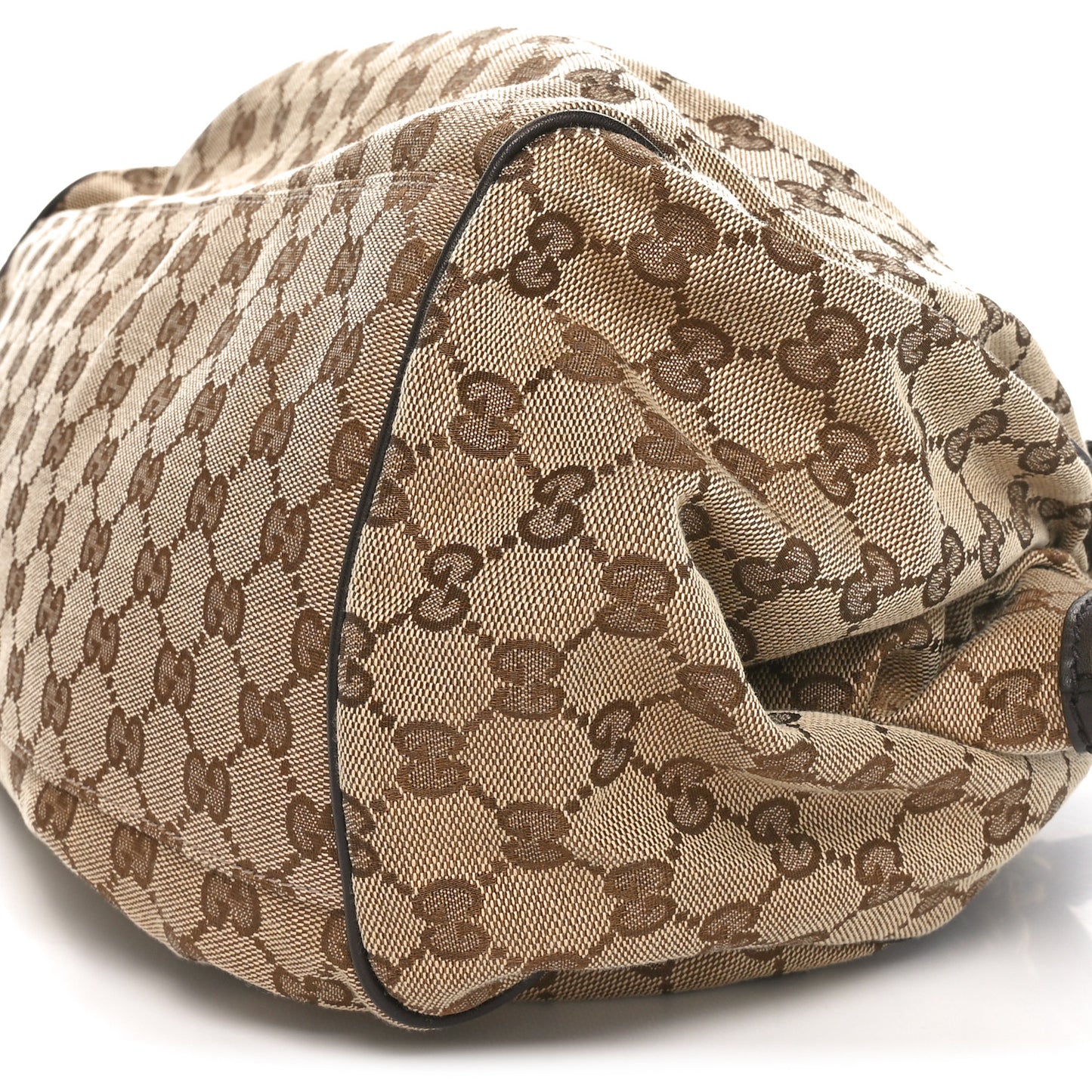 Monogram Medium Sukey Boston Bag Brown