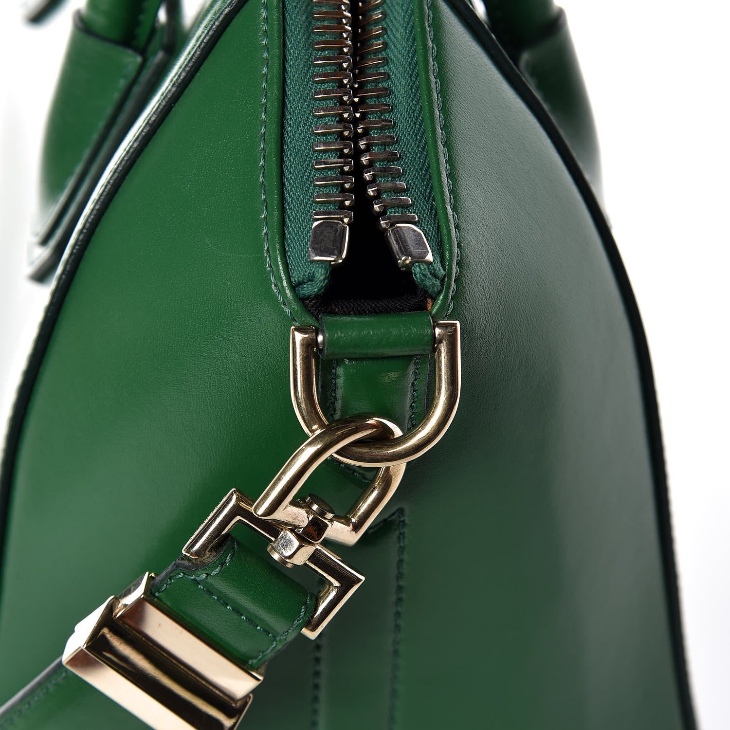 Givenchy Shiny Lord Calfskin Small Antigona Emerald 15 of 16