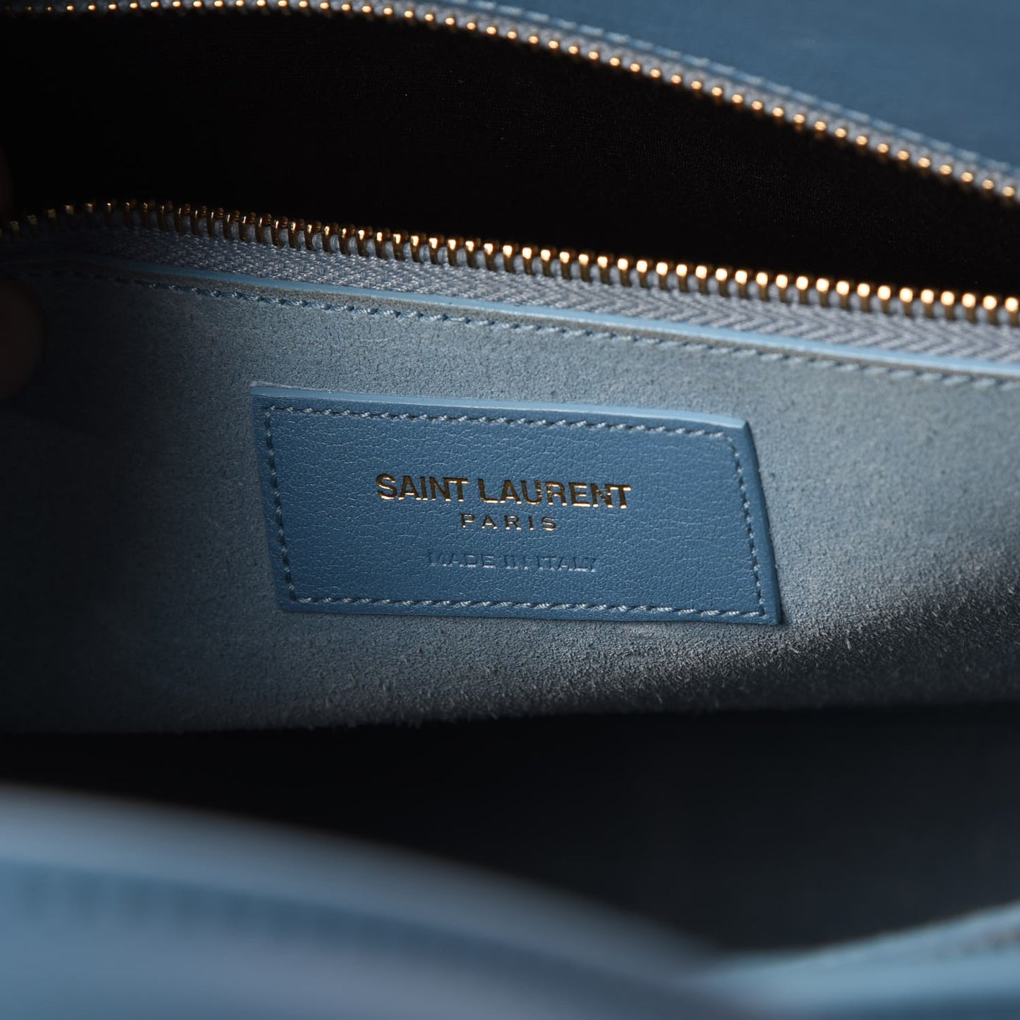 Calfskin Small Sac De Jour Light Blue