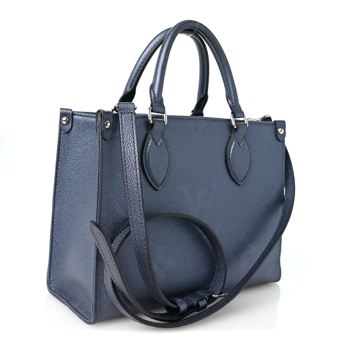 Metallic  Empreinte Monogram Giant Onthego PM Navy Nacre