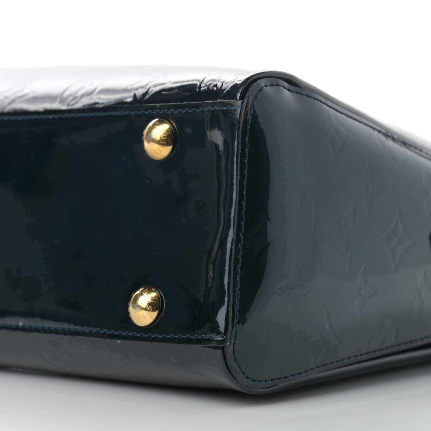 Louis Vuitton Vernis Melrose Avenue Blue Nuit 6 of 10