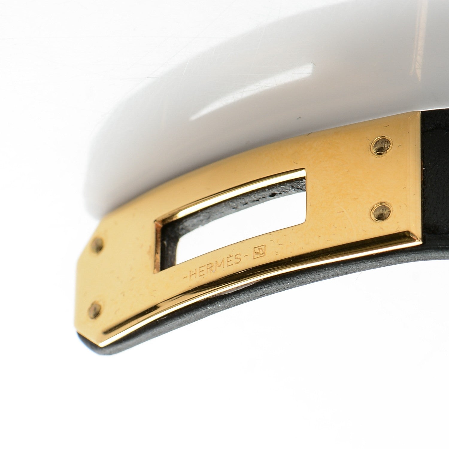 Hermes Box Kelly Double Tour Bracelet XS Black 7 of 7