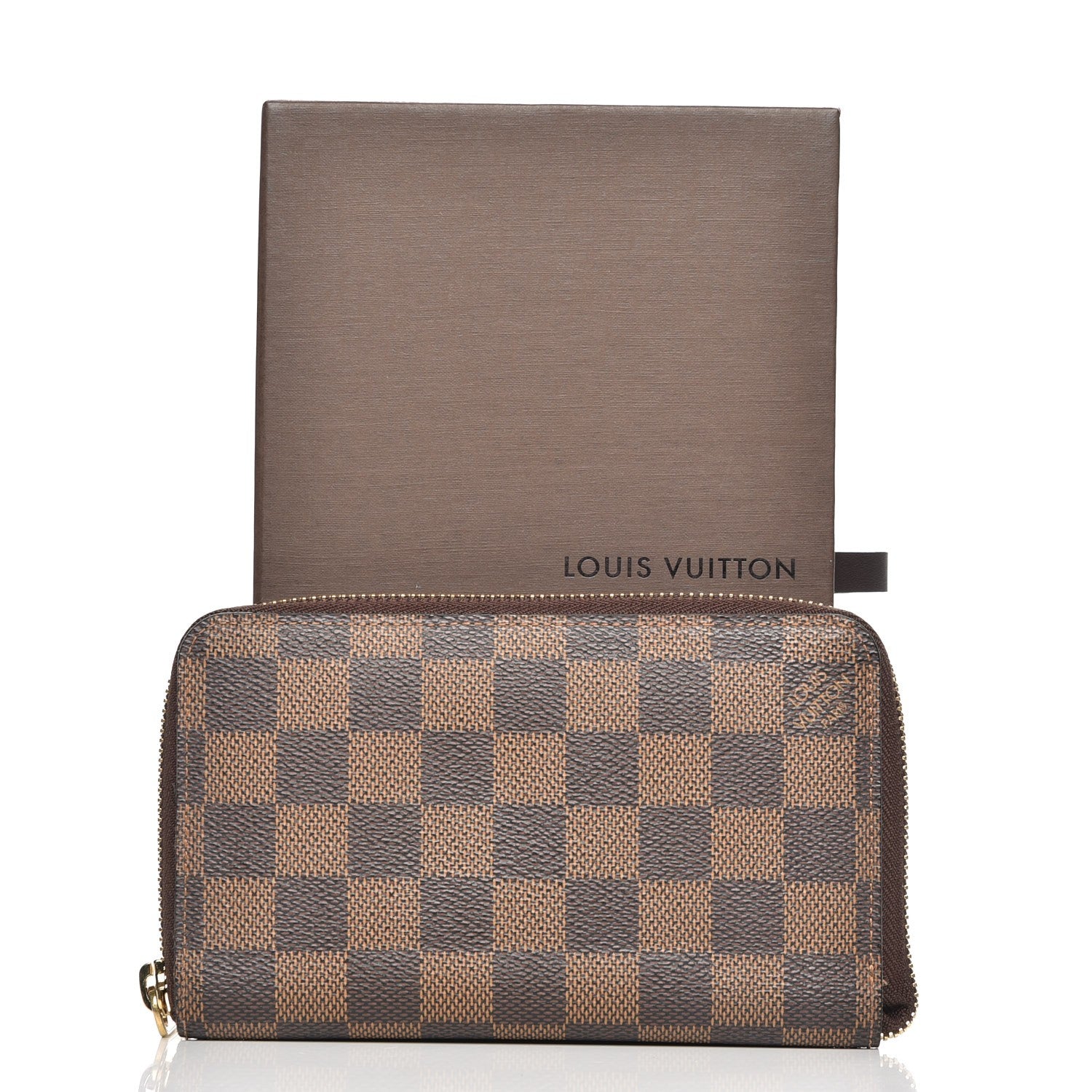 Louis Vuitton Damier Ebene Zippy Compact Wallet 8 of 8