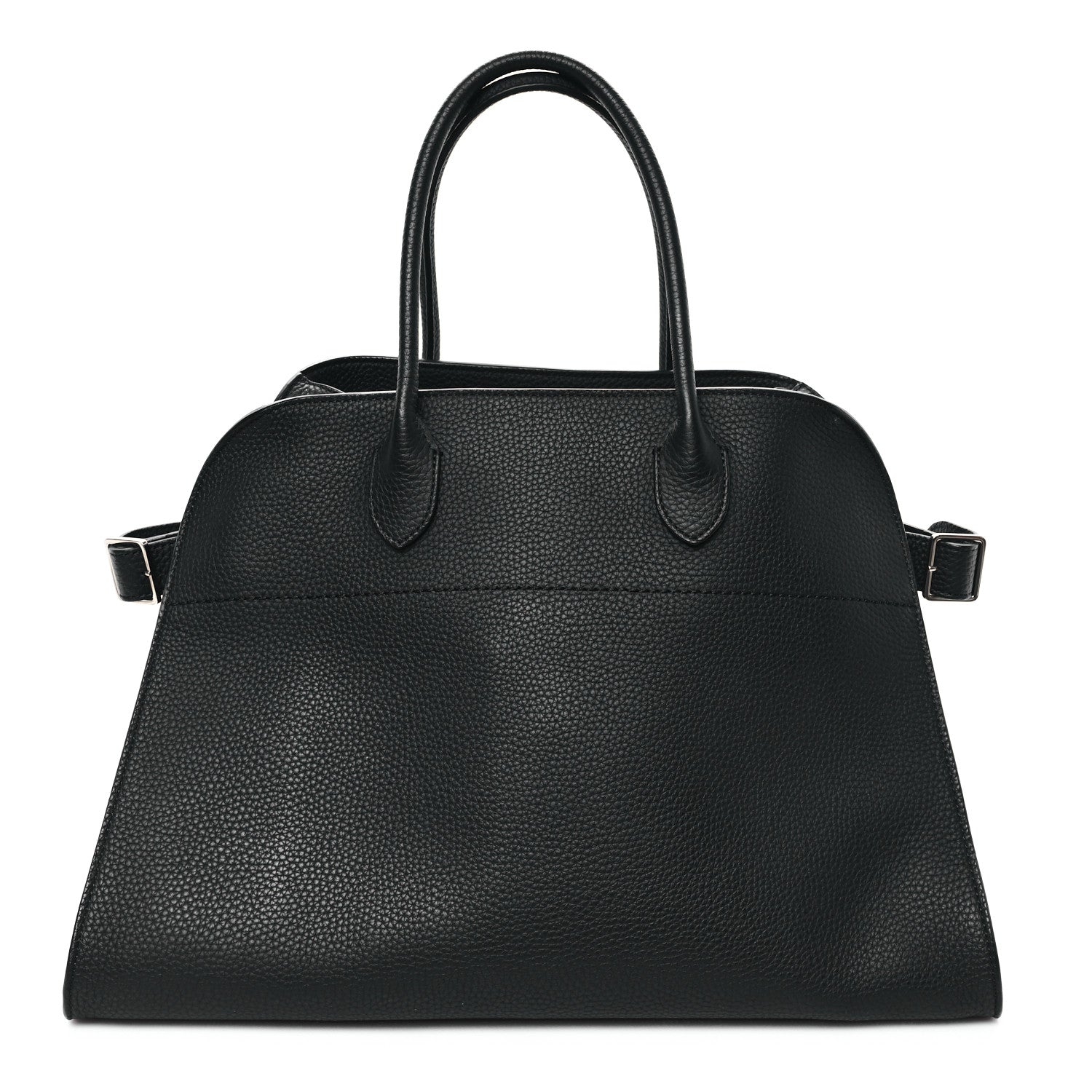 The Row Matte Grained Calfskin Soft Margaux 15 Black 1 of 10