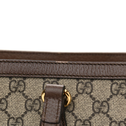 Gucci GG Supreme Monogram Medium Ophidia Shopping Tote Brown 11 of 11