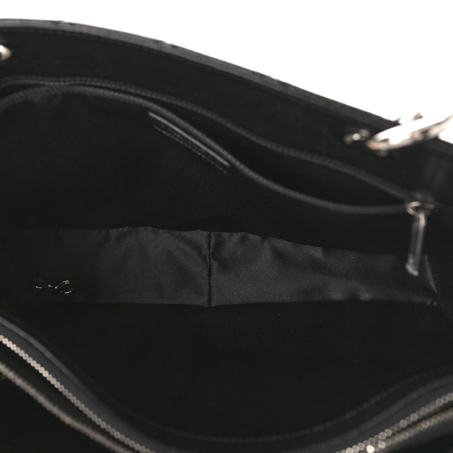 Chanel Caviar Quilted Grand Shopping Tote GST Black 5 of 9