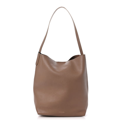 Mansur Gavriel Pebbled Calfskin Everyday Cabas Biscotto 1 of 9