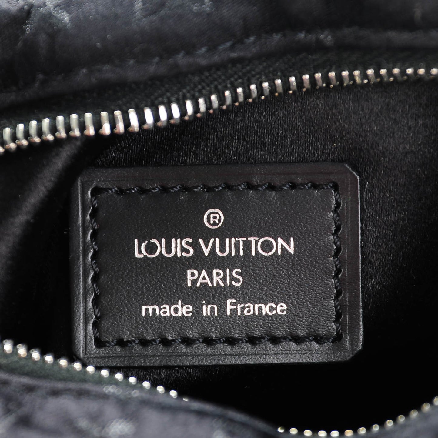 Satin Monogram Mini Boulogne Black