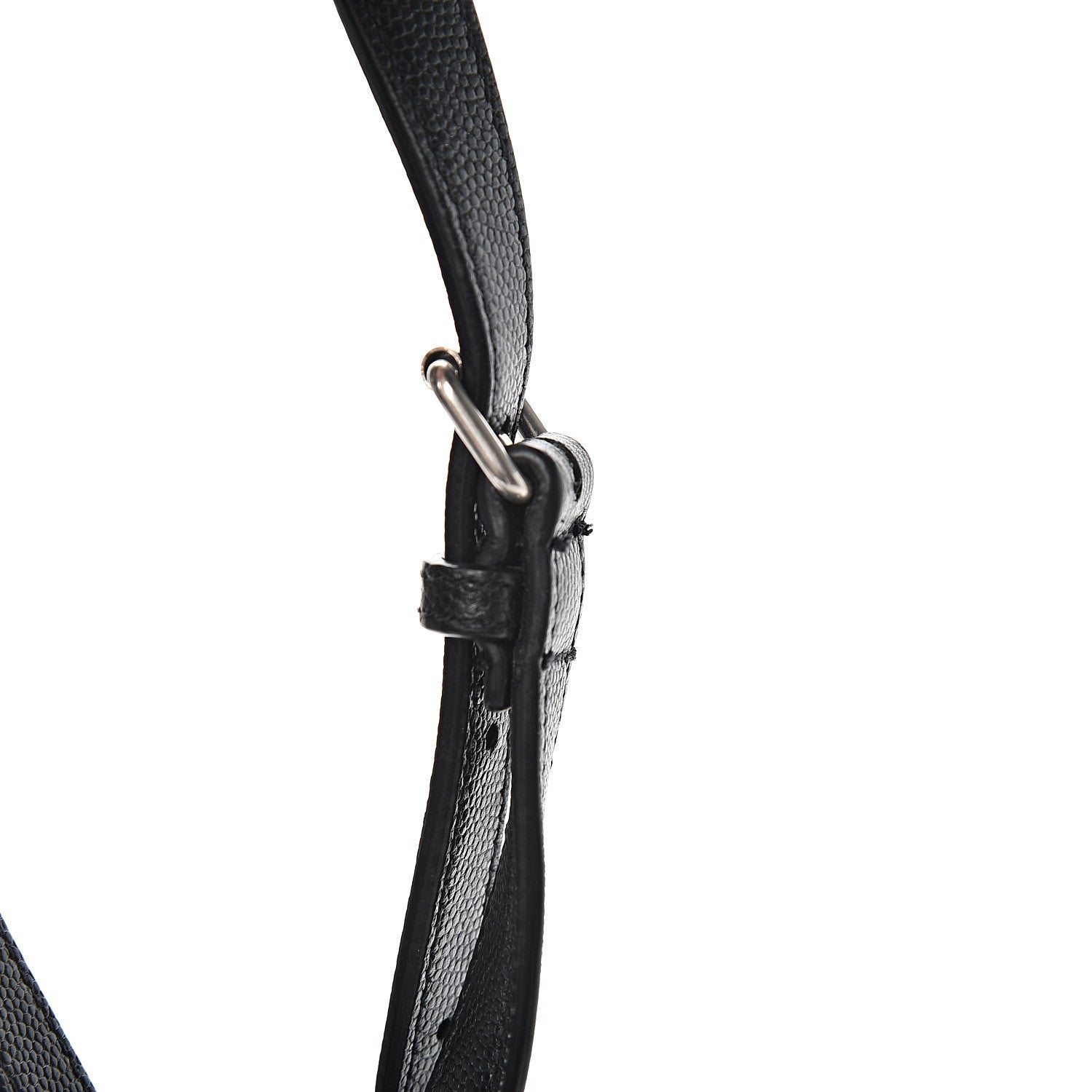 Saint Laurent Grain De Poudre Medium West Hollywood Monogram Fold-Over Black 10 of 10