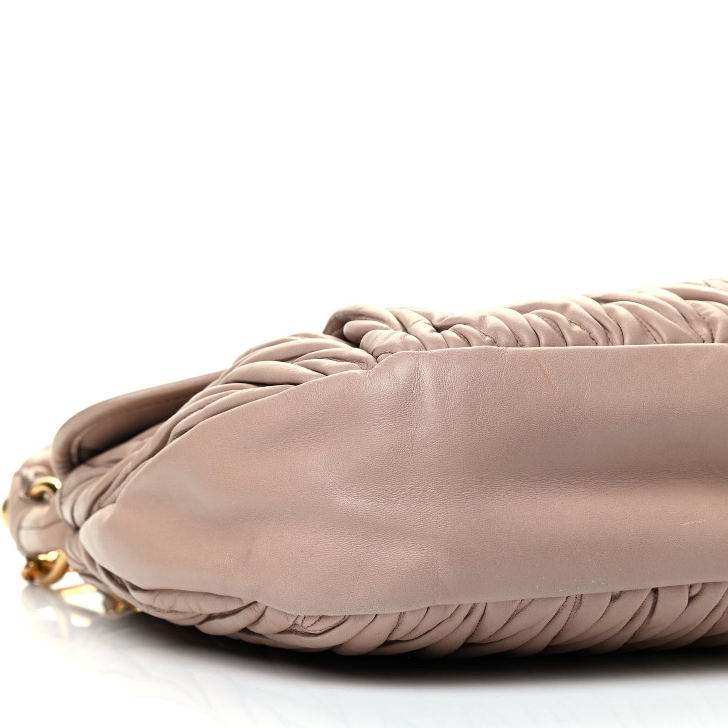 Nappa Matelasse Coffer Hobo Cammeo