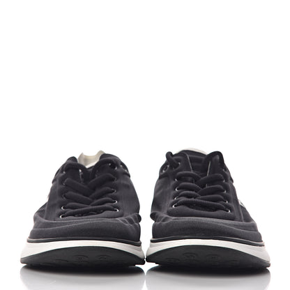 Chanel Lycra Womens CC Sneakers 40 Black 2 of 11