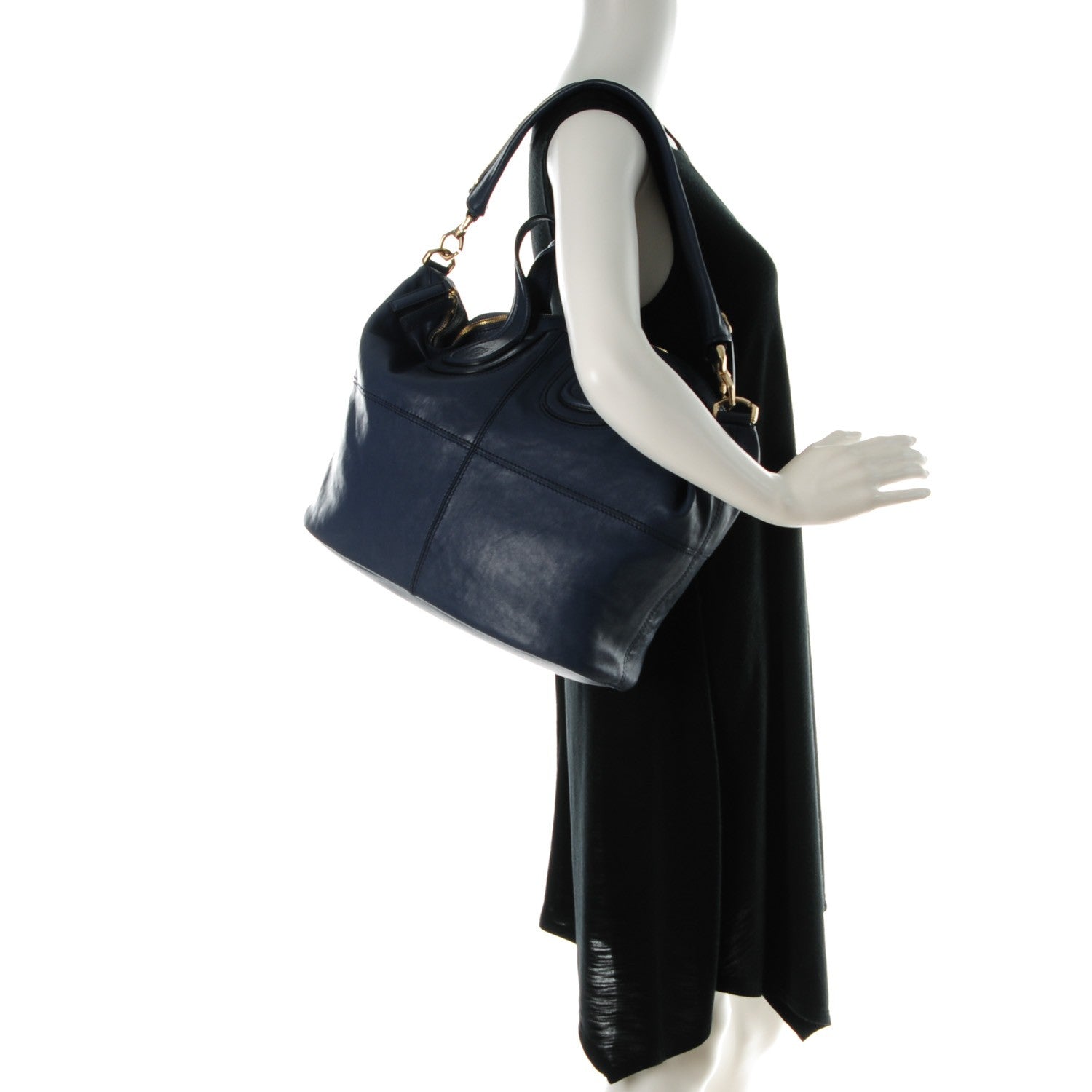 Givenchy Lambskin Medium Nightingale Navy 2 of 8