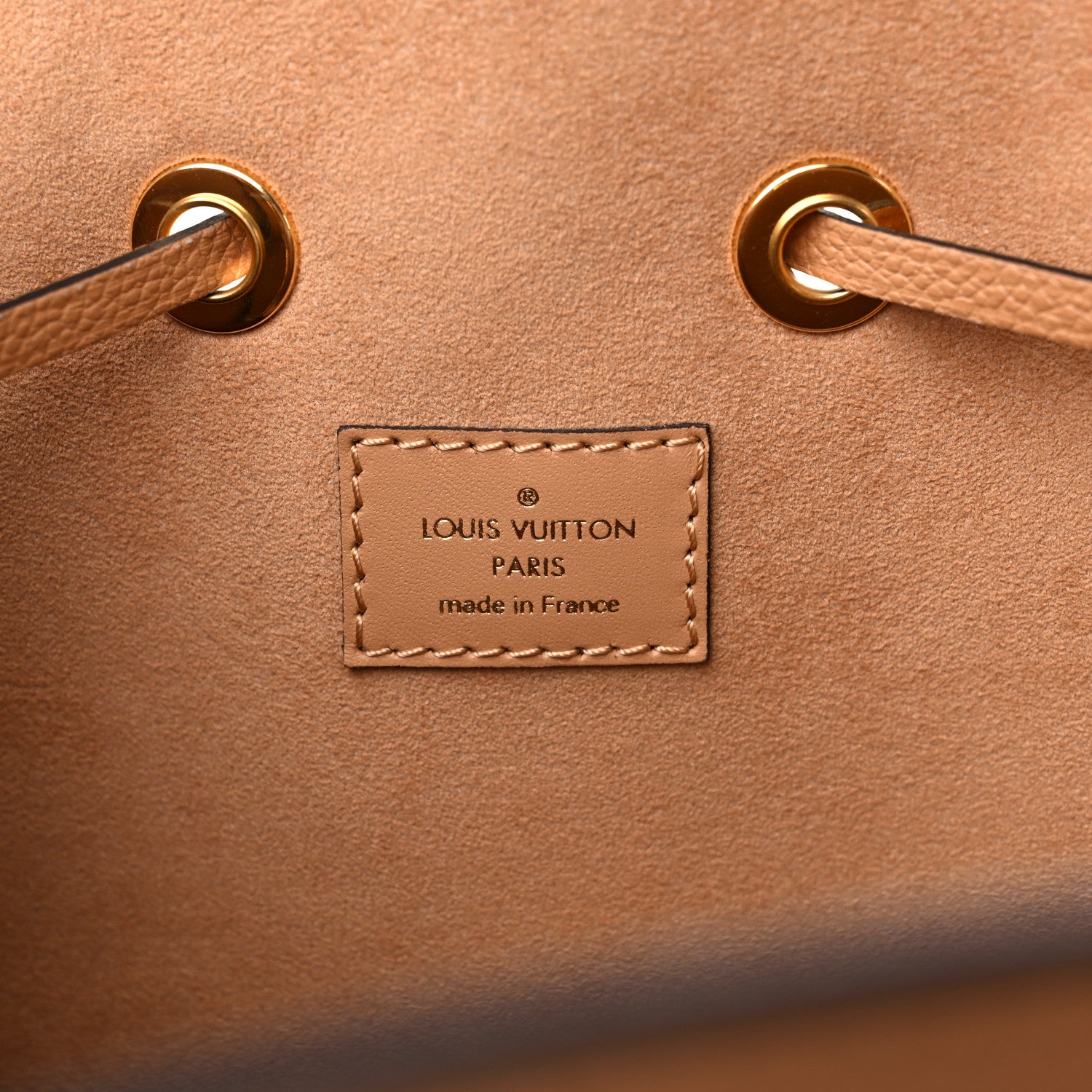 Louis Vuitton Empreinte Monogram Giant Neonoe MM Arizona Beige 7 of 9