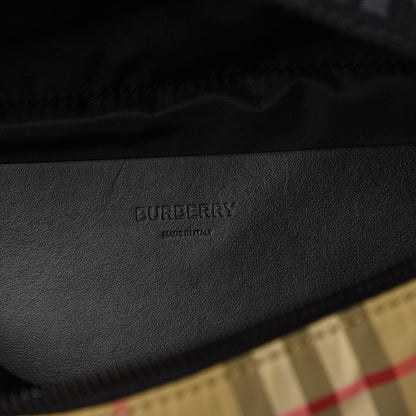 Burberry Nylon Vintage Check Sonny Bum Bag Archive Beige Black 8 of 10