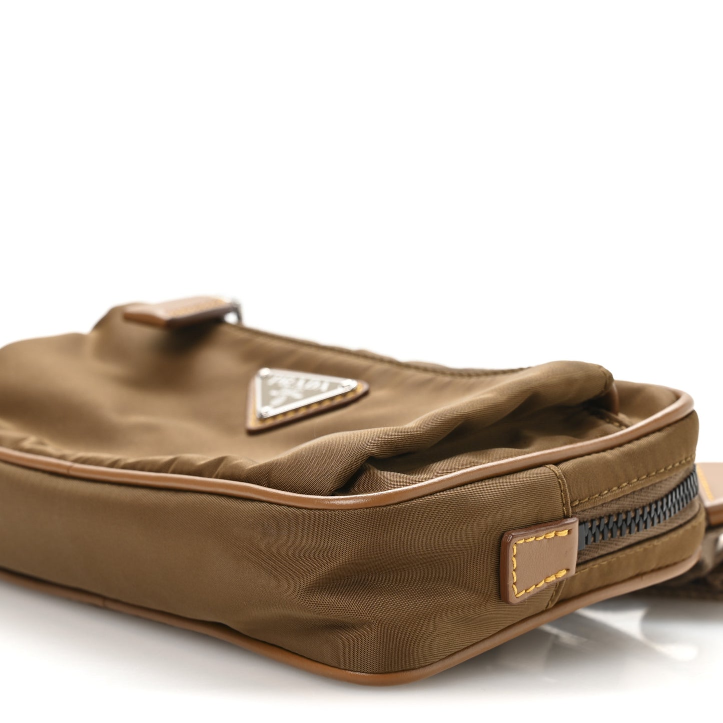 Re-Nylon Spazzolato Belt Bag  Sughero