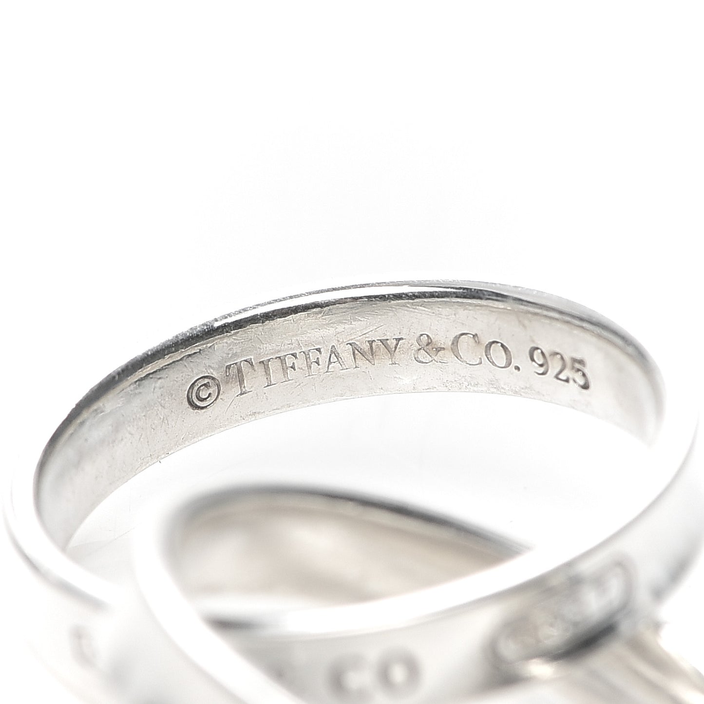 Sterling Silver 1837 Interlocking Ring 48 4.5