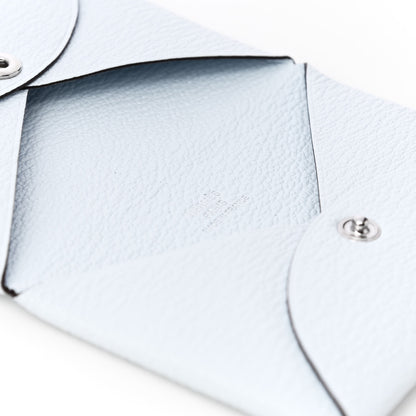 Hermes Chevre Mysore Calvi Card Case Bleu Brume 5 of 5