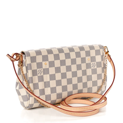 Louis Vuitton Damier Azur Favorite MM 3 of 11