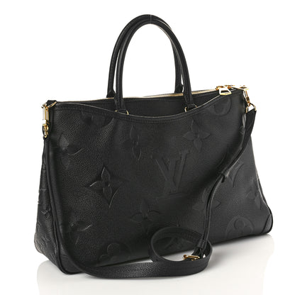 Louis Vuitton Empreinte Monogram Giant Trianon MM Black 3 of 9