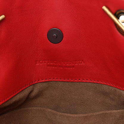 Bottega Veneta Nappa Intrecciato Medium Classic Chain Strap Tote Red 7 of 11