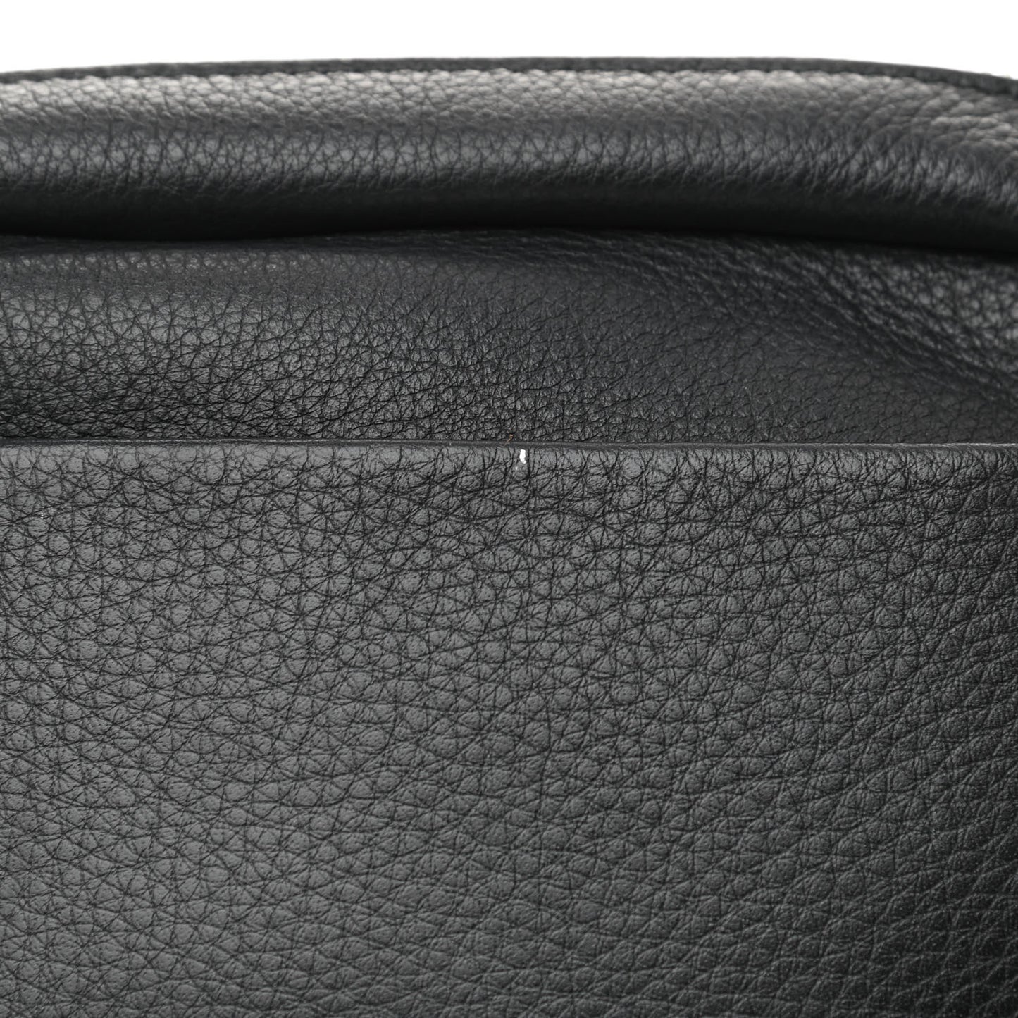 Calfskin Logo S Everyday Camera Bag Black