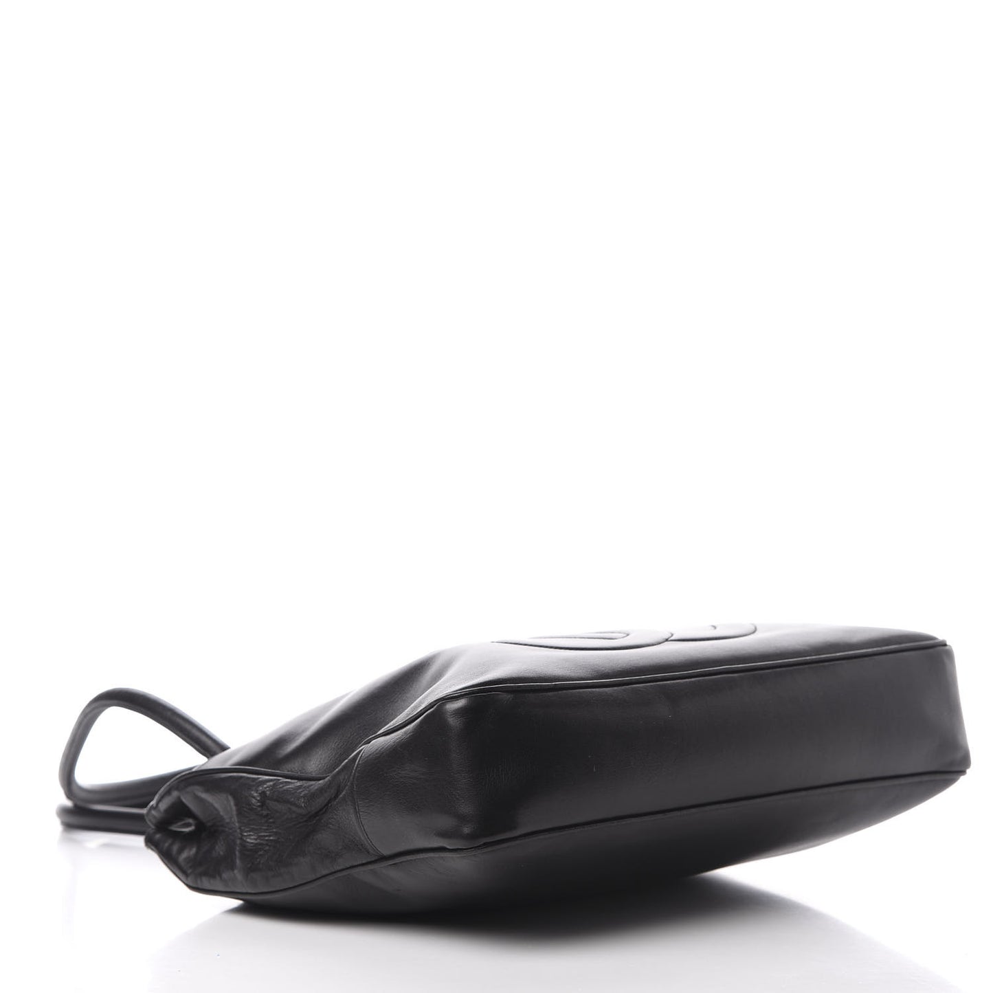 Lambskin CC Shoulder Bag Black