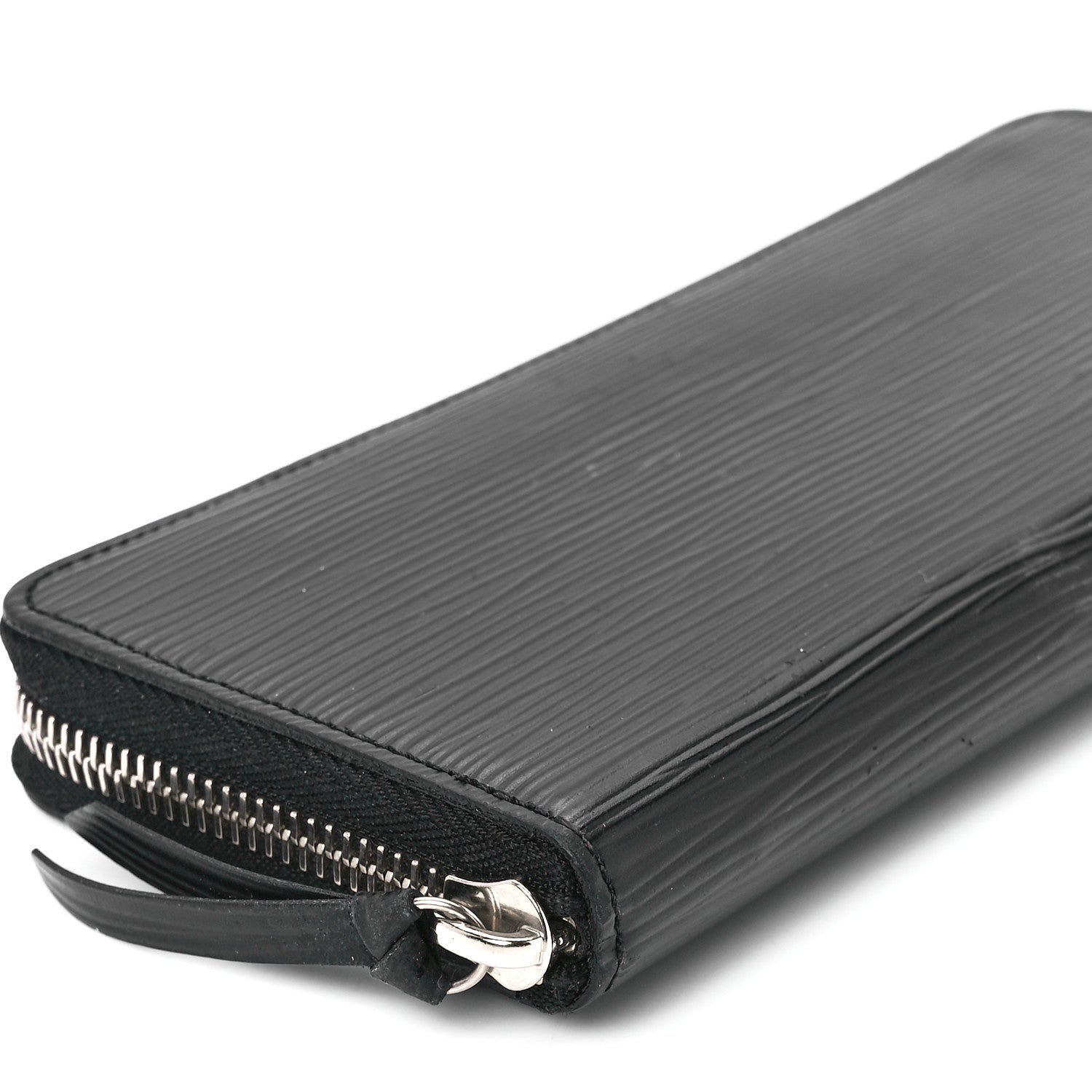 Louis Vuitton Epi Clemence Wallet Black 11 of 12