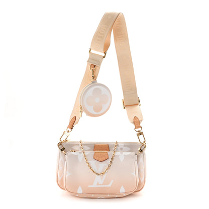 Louis Vuitton Monogram Giant By The Pool Multi Pochette Accessories Brume 1 of 9