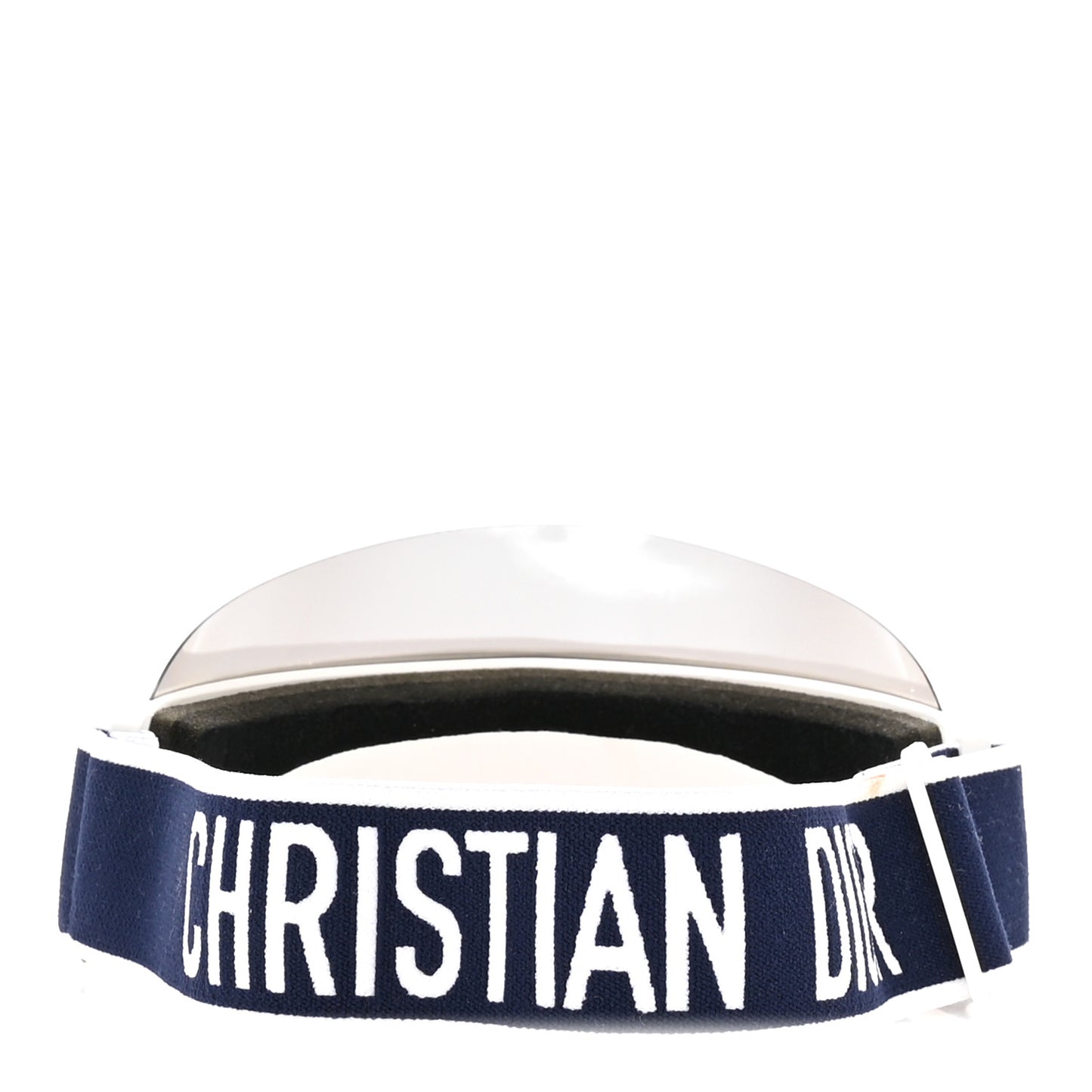 Mirrored DiorClub1 Sun Visor Silver Silver