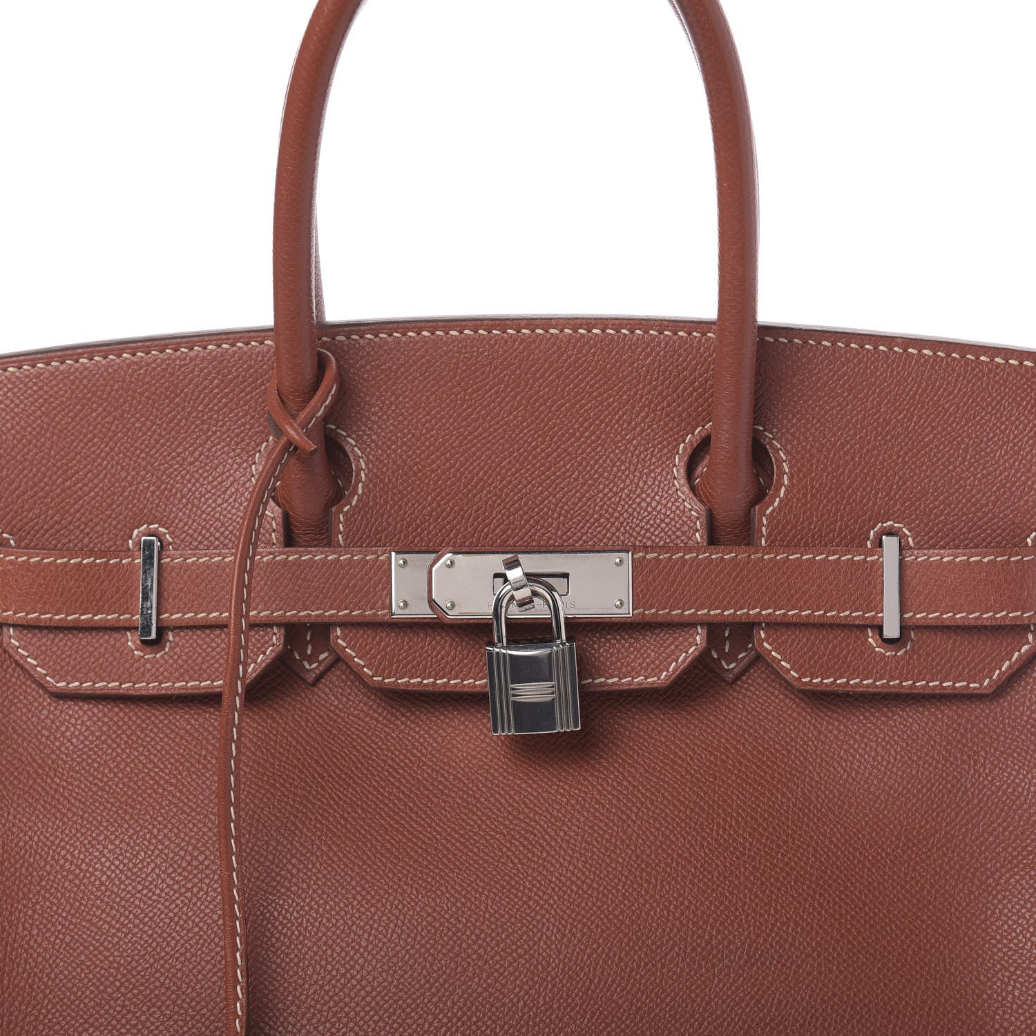 Hermes Epsom Birkin 30 Brique 9 of 15