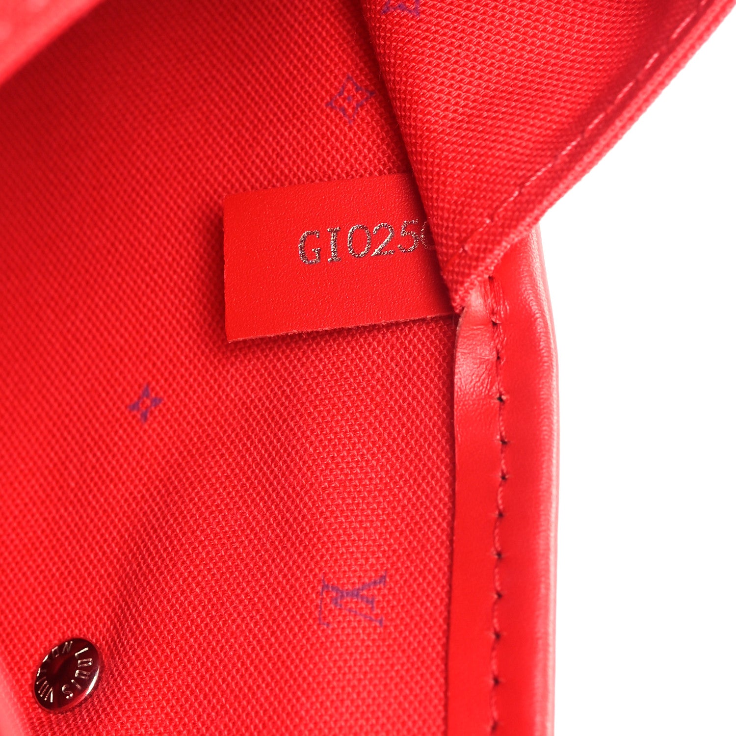 Louis Vuitton Monogram Escale Neverfull MM Rouge 7 of 10