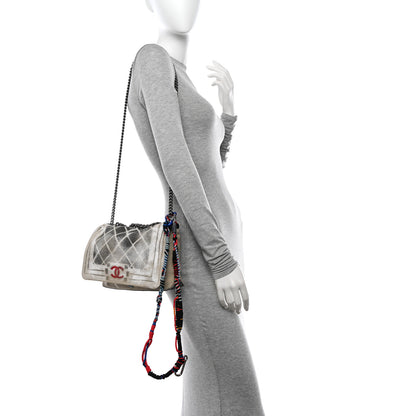 Chanel Canvas Tromp L’Oeil Graffiti Oh My Boy Flap Beige 2 of 12