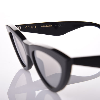 Celine Acetate Cat Eye Sunglasses CL40019I Black 6 of 8