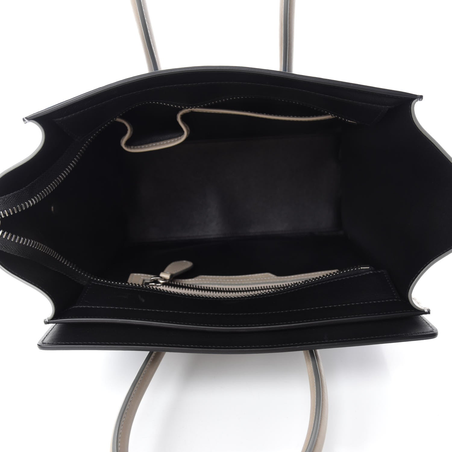 Celine Shiny Smooth Calfskin Micro Tri-Color Luggage Quartz 5 of 10
