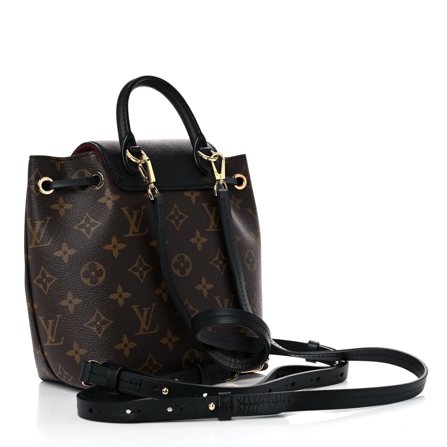 Monogram BB Montsouris NM Backpack Black